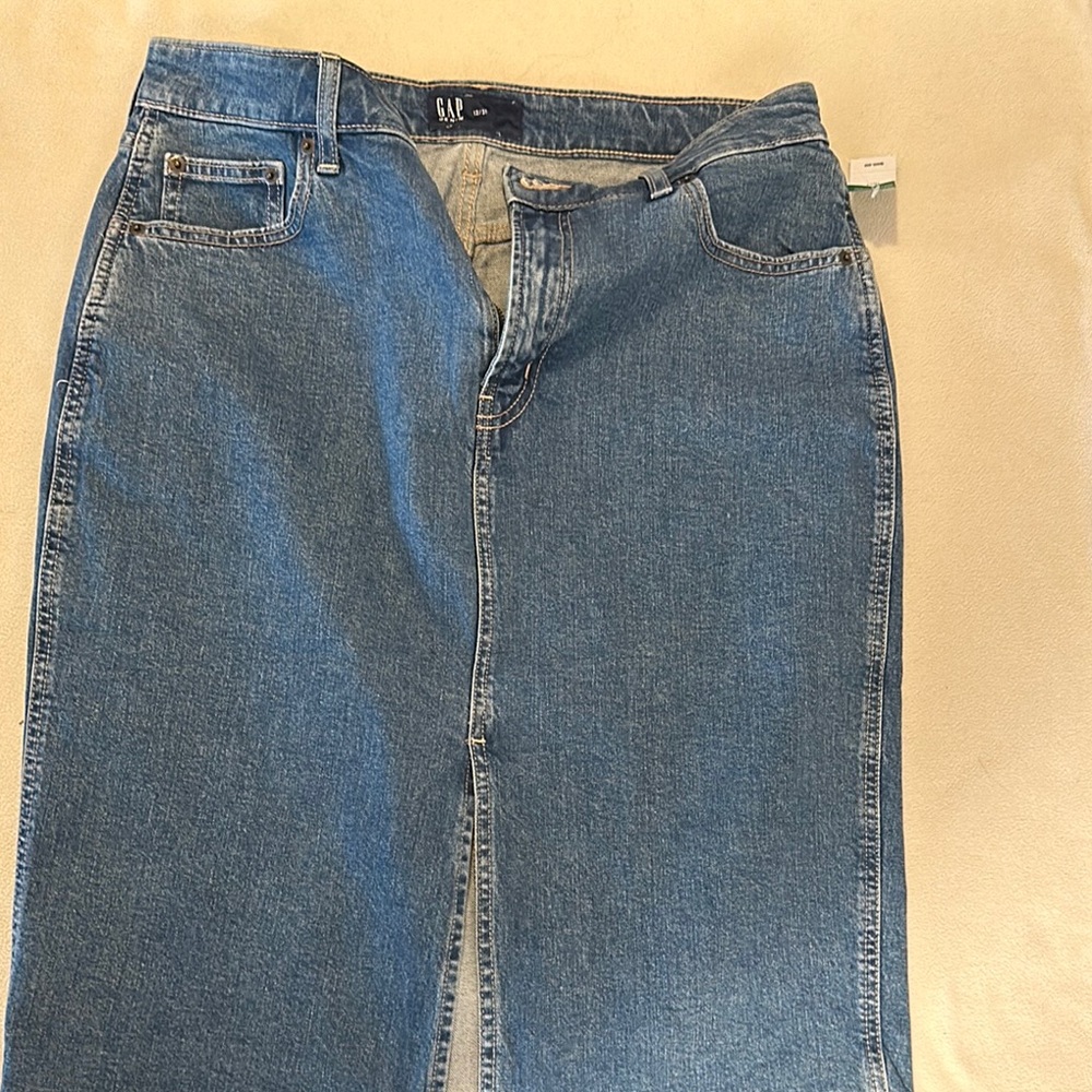 GAP Blue Denim Skirt